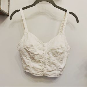 Wilfred Corset Hook Crop Tank!